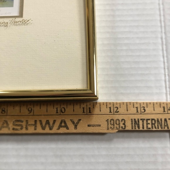 Canadian Artist Helen Downing Hunter Signed and Titled Framed Art - Picture 5 of 9